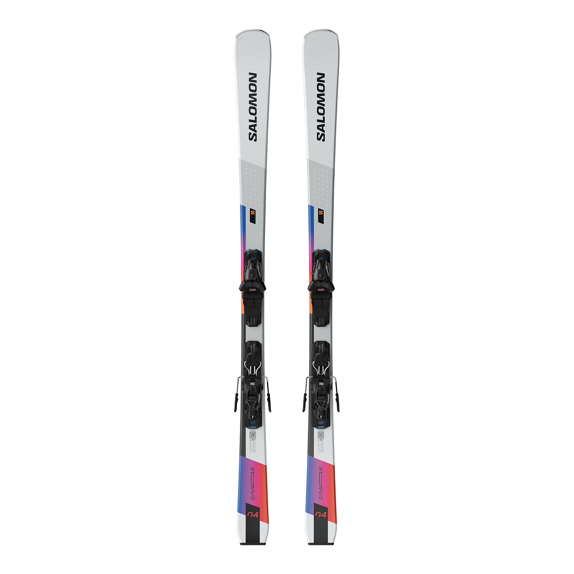 Salomon Set E S/Max 4 + M10 GW L80-bindning Alpinskidor