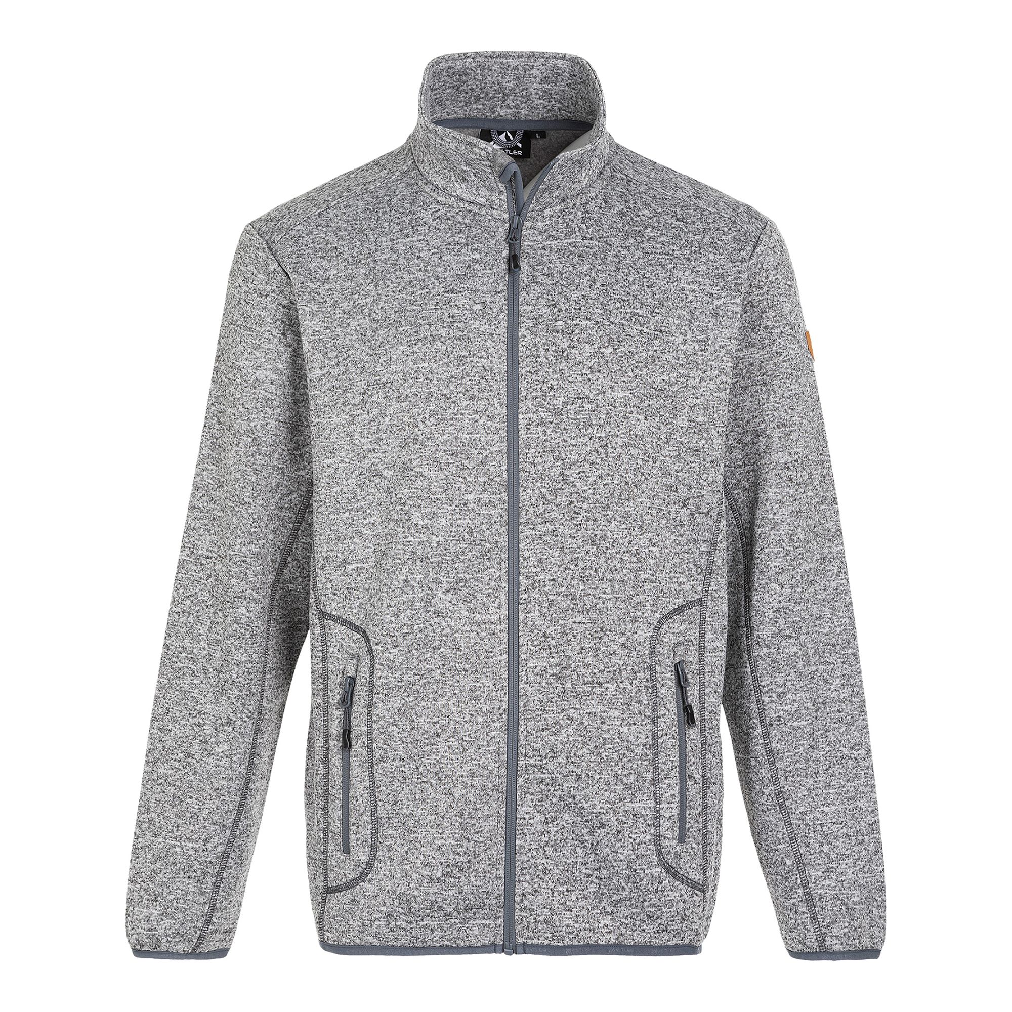 Whistler Sampton M Melange Fleece Jacket Fleecetröja - 7