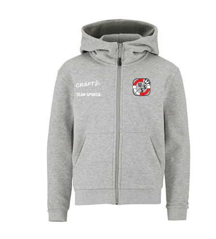 USS Aktiva Craft Community 2.0 Logo Fz Hoodie Jr