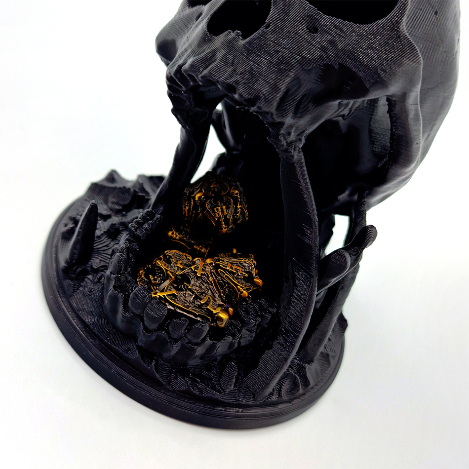Dice Tower Skull Dice Tower Black 