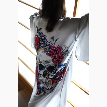 Kimono "YOLO“ | Non-violent Eri Silk