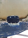 Magnetisk givarhållare till plastbåtar/gummibåtar