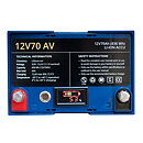 Paket med Rebelcell 12V70 och 12.6V10A laddare