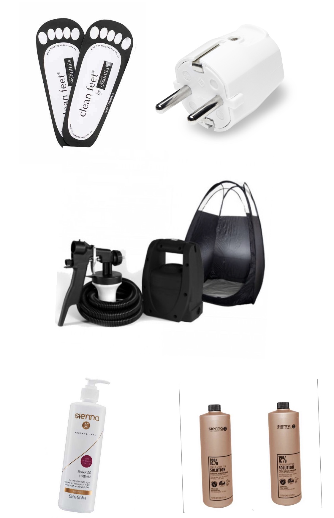 Sienna X spraytan utbildning PROFFESIONAL inkl. STORT starkit 