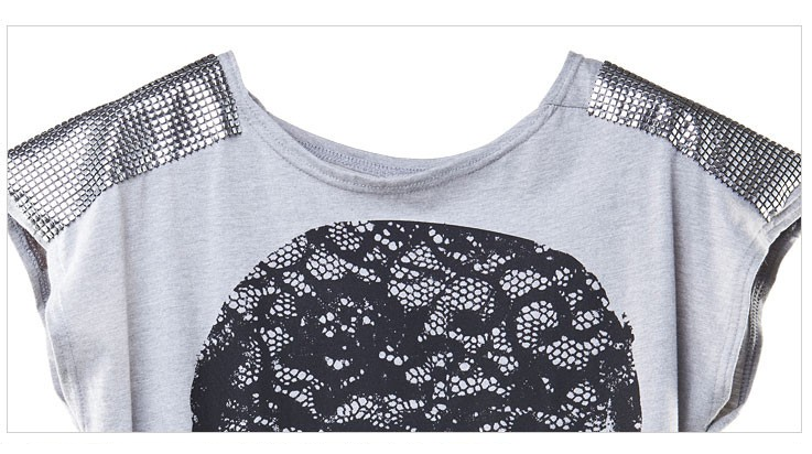 Döskalle t-shirt grå  - 4