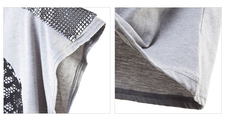 Döskalle t-shirt grå  - 3