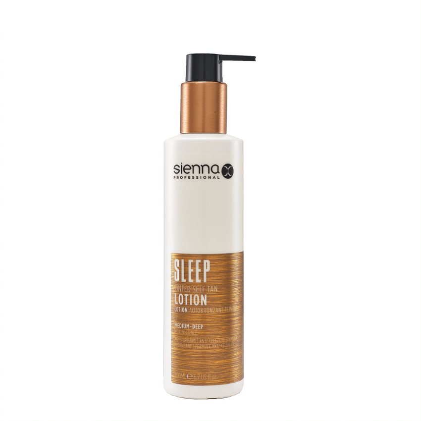 Sienna X SLEEP Tinted Self Tan Lotion (200ml) x 5 pack 8% DHA