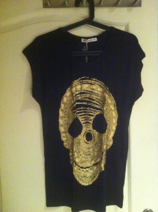 T-shirt svart