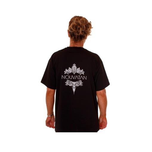 Nouvatan T-shirt kort ärmad svart