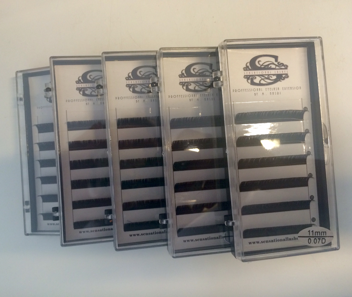 5 pack mini trays D curv 0,07