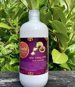 Oriental Sugaring Relax Waxing Lotion Macadamia 500ml ( stor flaska!)