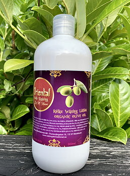 Oriental Sugaring Relax Waxing Lotion Olive 500ml ( stor flaska!) 