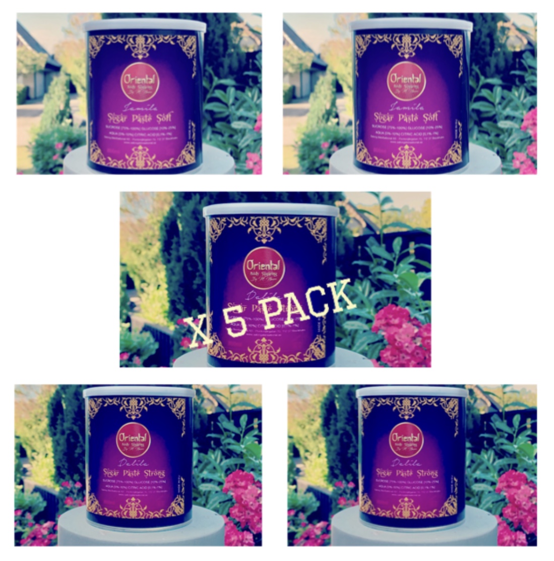 Oriental Sugar Paste-5st för priset av 4st!!