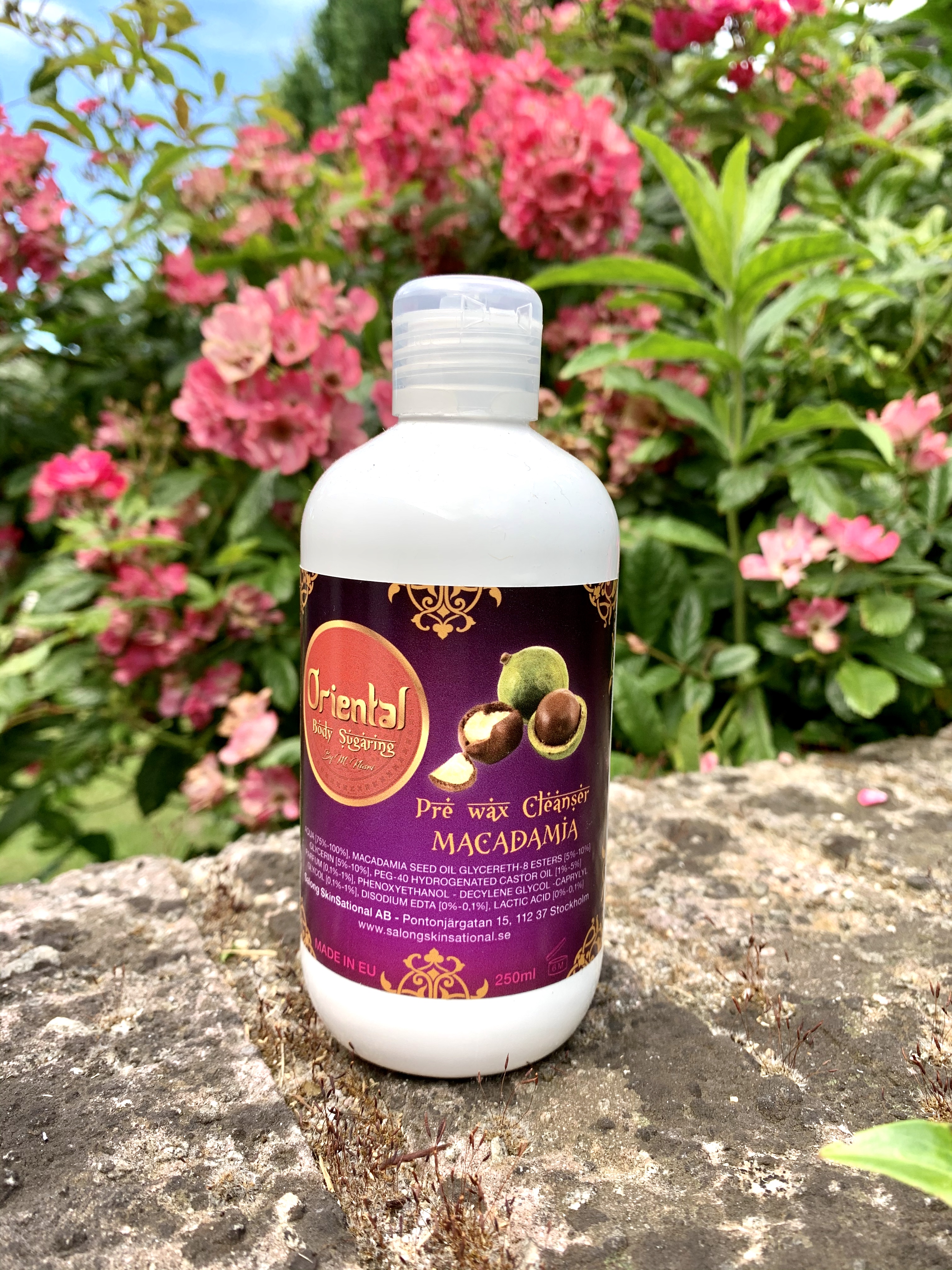 Oriental Sugaring Pre Wax Cleanser Macadamia 250ML