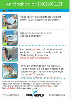 Användning av Incinolet