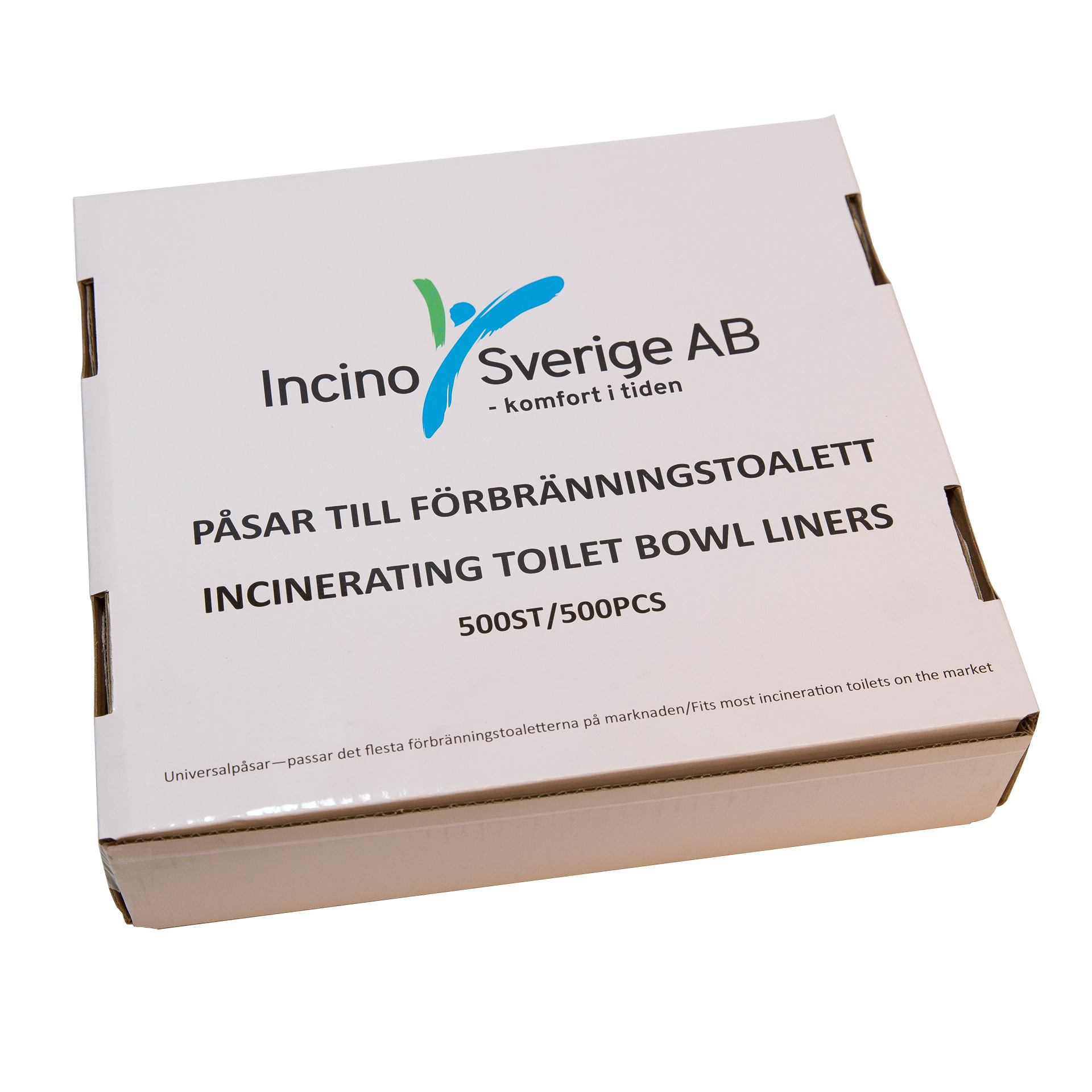 1 x Universalpåsar för förbränningstoaletter. Art.nr: LIN500