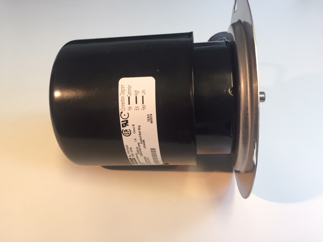 Fläktmotor till mindre fläkthjulet (motor 2800/3000 rpm). Art.nr: MOT020 - 2