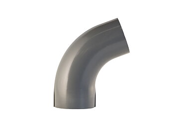 Rörvinkel Grå 90 mm
