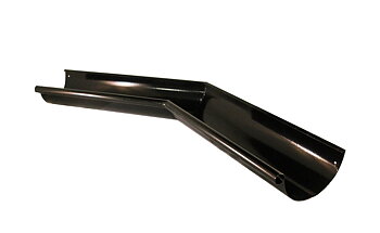 Rännvinkel Inner 45° , Svart 150 mm