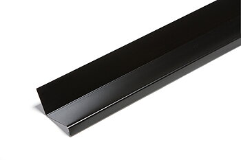 Fönsterbleck - Överbleck Svart 60x2000 mm