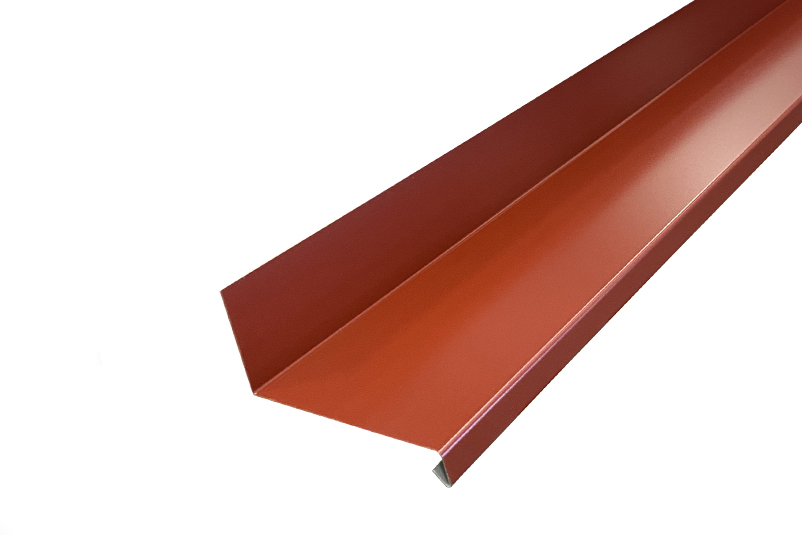 Fönsterbleck - Överbleck Mörkröd 40x2000 mm