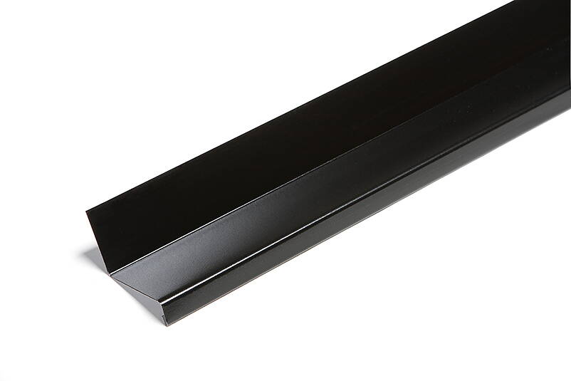Fönsterbleck - Överbleck Svart 40x2000 mm - Norosteel AB