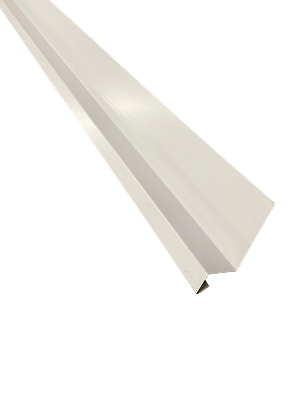 Sockelbeslag 25x2500 mm, Vit