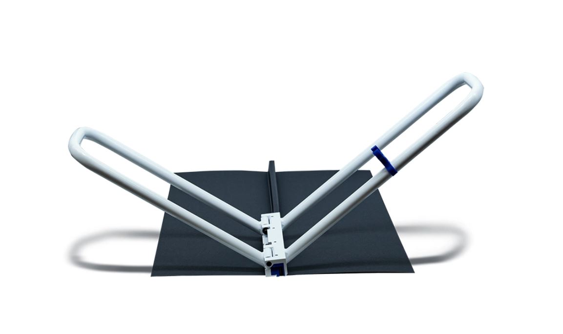 Dubbelfalsslutare med plastbackar - 4