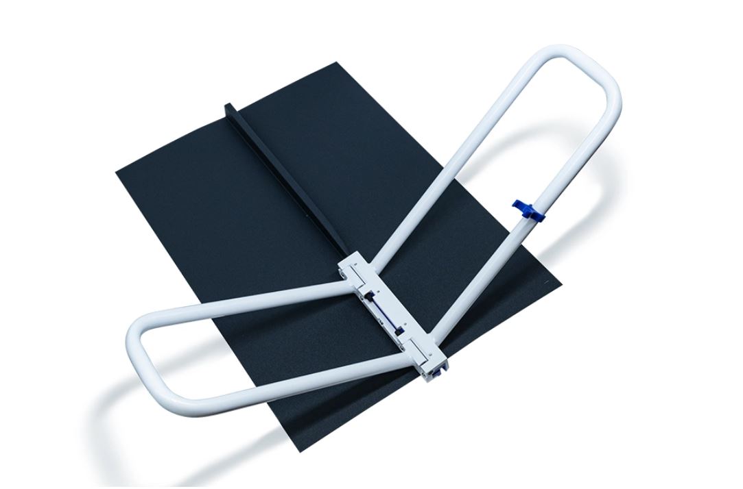 Dubbelfalsslutare med plastbackar - 3