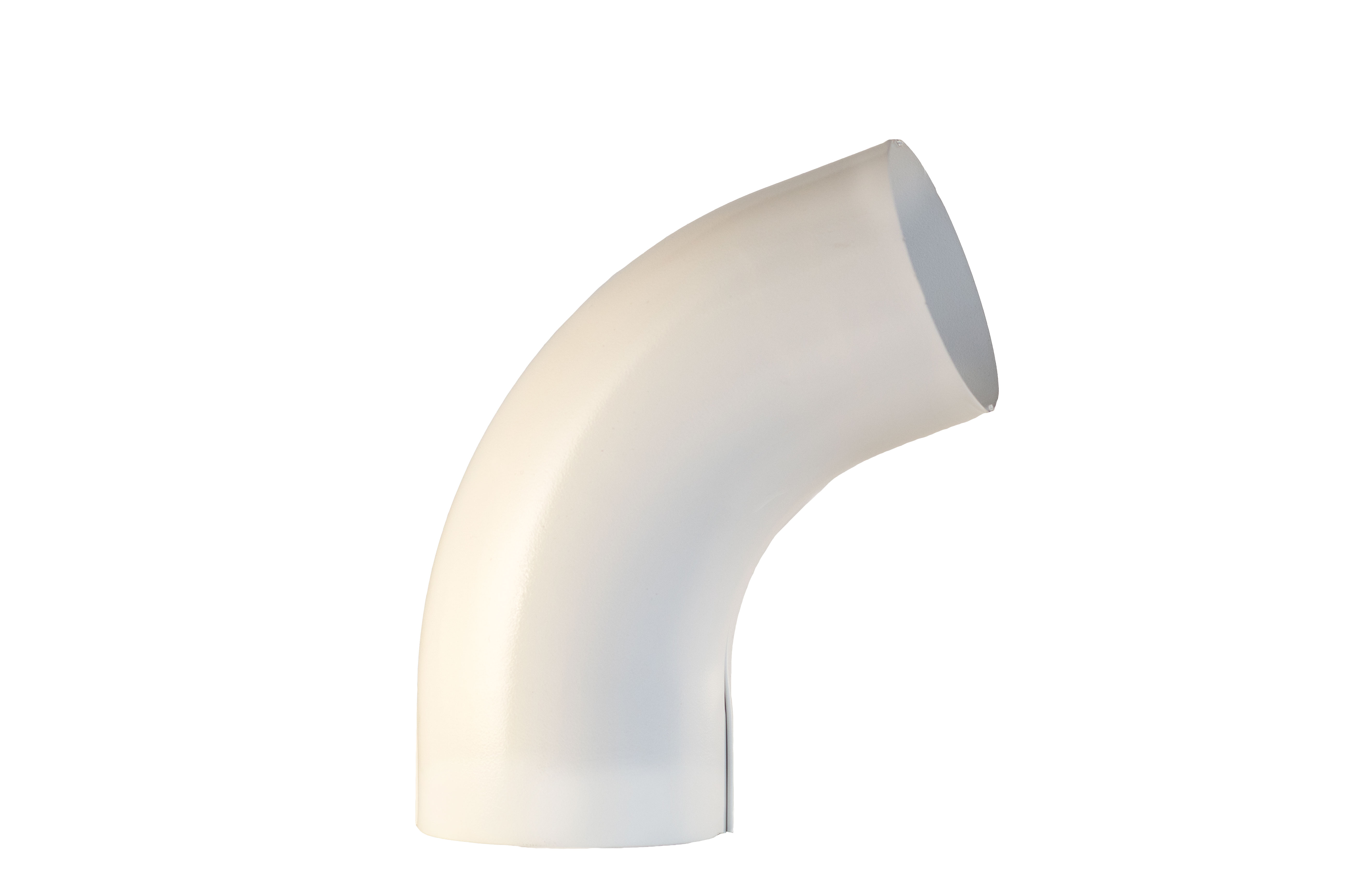 Rörvinkel Vit 100 mm