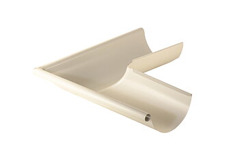 Rännvinkel Ytter 90° , Vit 150 mm