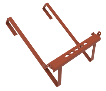 Taksteg betongpannor 2-kup
