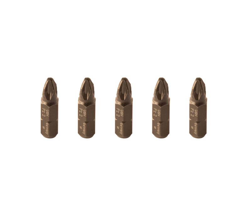 Bits PZ2, 5-pack