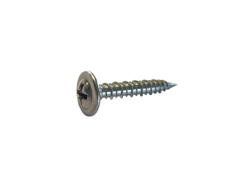 Montageskruv Rostfri Vass Spets 4,2x25 mm, Blank 50 st
