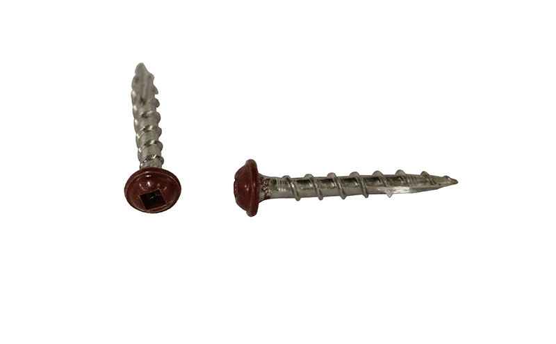 Fönsterbleckskruv 3,5x25 mm, Mörkröd 50 st