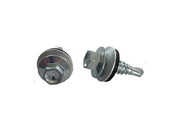 Överlappskruv 6,3x22 mm, Blank 250 st