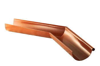 Rännvinkel Ytter 45° , Tegelröd 150 mm