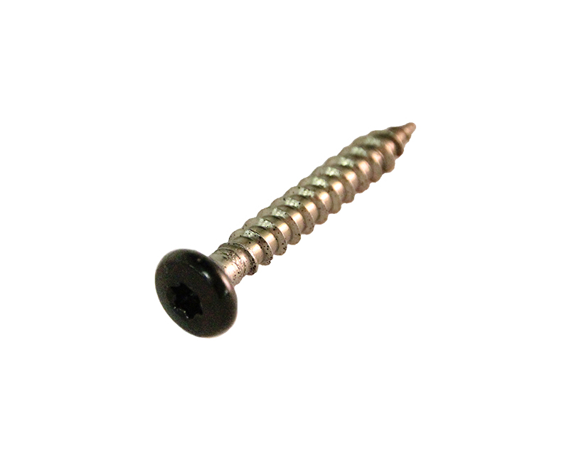 Rännkroksskruv Rostfri 4,8x35 mm, Svart 50 st