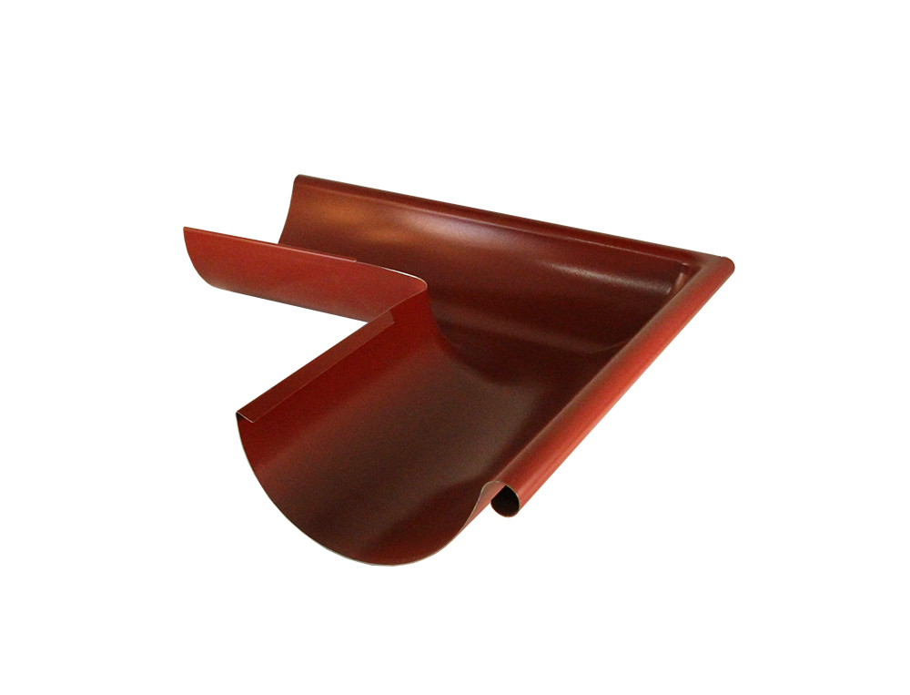 Rännvinkel Ytter 90° , Röd 150 mm