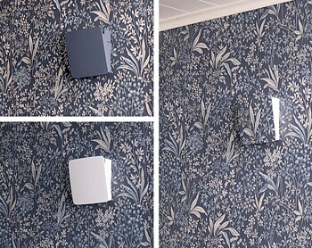 WIVE 100 Väggventilssats TL + Termostat