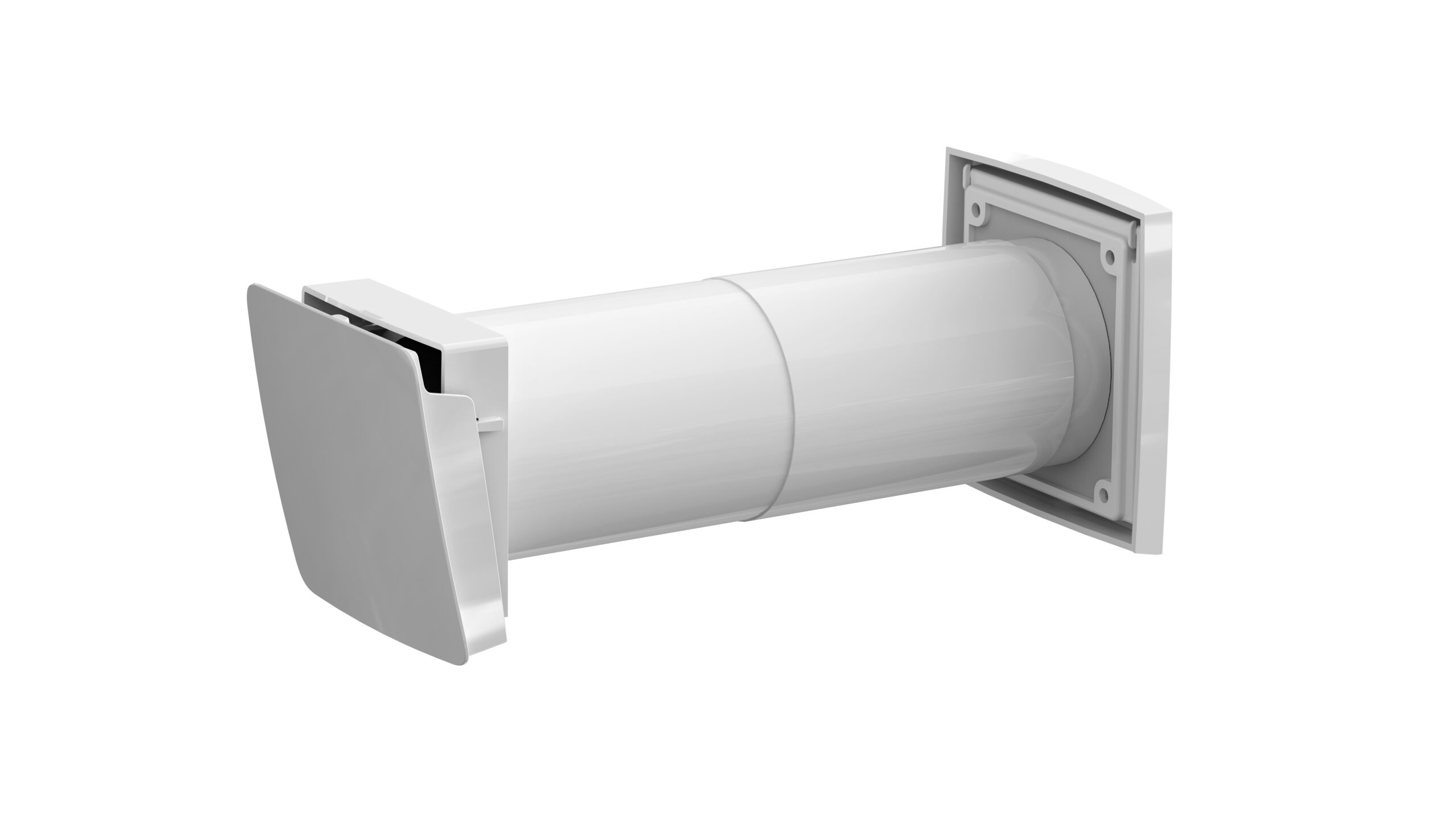 WIVE 100 Väggventilssats TL + Termostat
