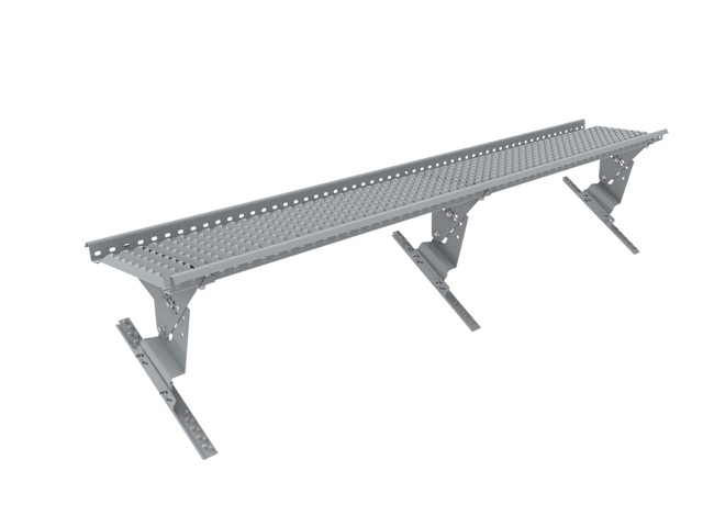 Takbrygga till  betongpannor 2,4m - 3