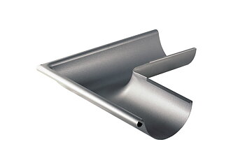 Rännvinkel Ytter 90° , Silver 150 mm