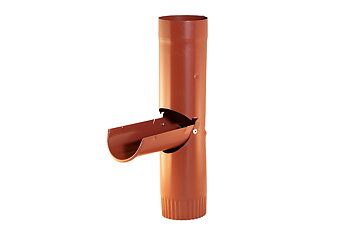 Fällbar Utkastare Tegelröd 100 mm