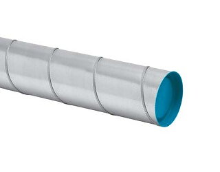 SRL Spirorör lockad kanal 3000 x 160 x 0.60 mm