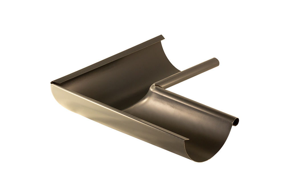 Rännvinkel Inner 90° , Grå 125 mm
