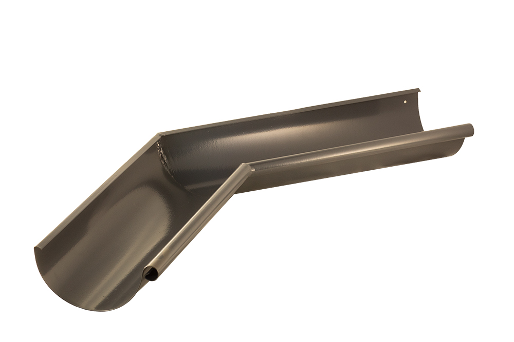 Rännvinkel Inner 45° , Grå 125 mm
