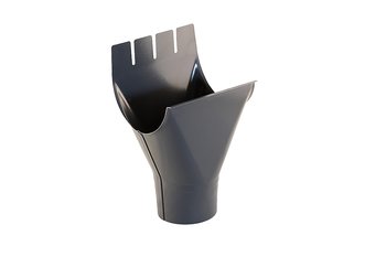 Omvikningskupa Grå 125/90 mm