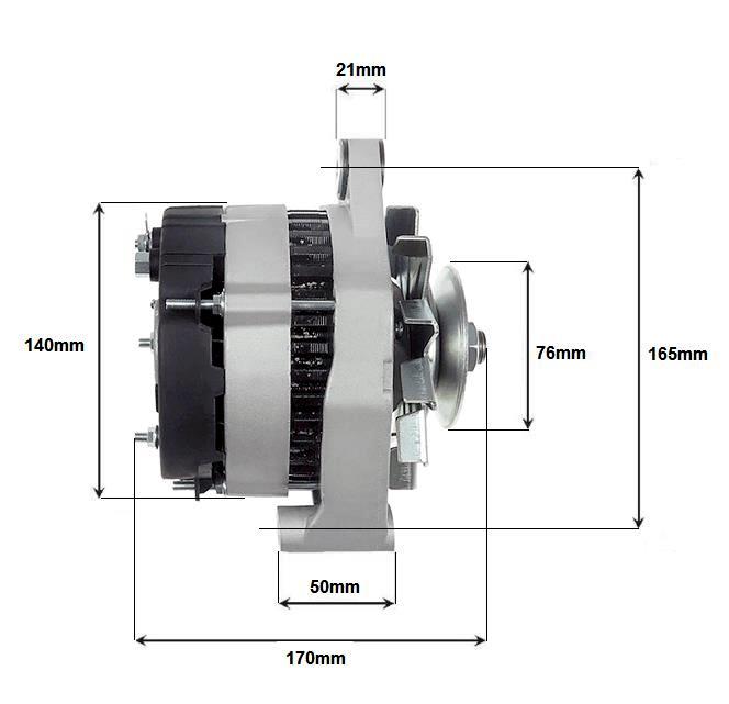 Generator 12V - 70A - 4