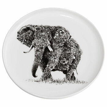 African Elephant Tallrik, Ø 20 cm